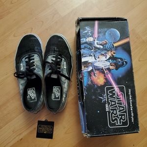 Authentic Vans Men Star Wars Yoda Unisex Shoes Size 7 Men / Size 8 1/2 Women